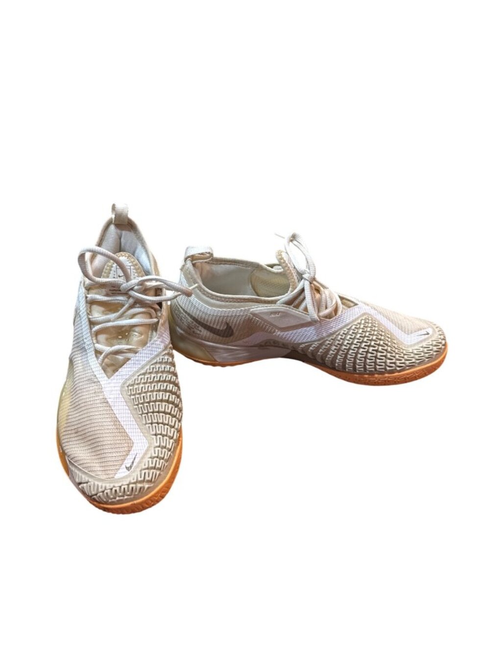 Nike React Vapor NXT mens cream peach casual athletic sneakers sz 8.5 SKU 10-507